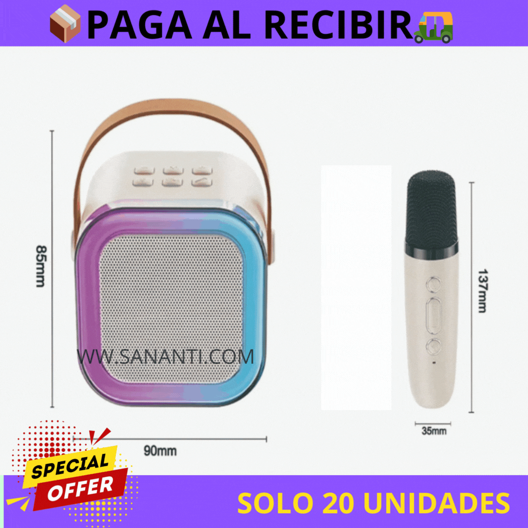 PARLANTE KARAOKE LITTLE KIDS™