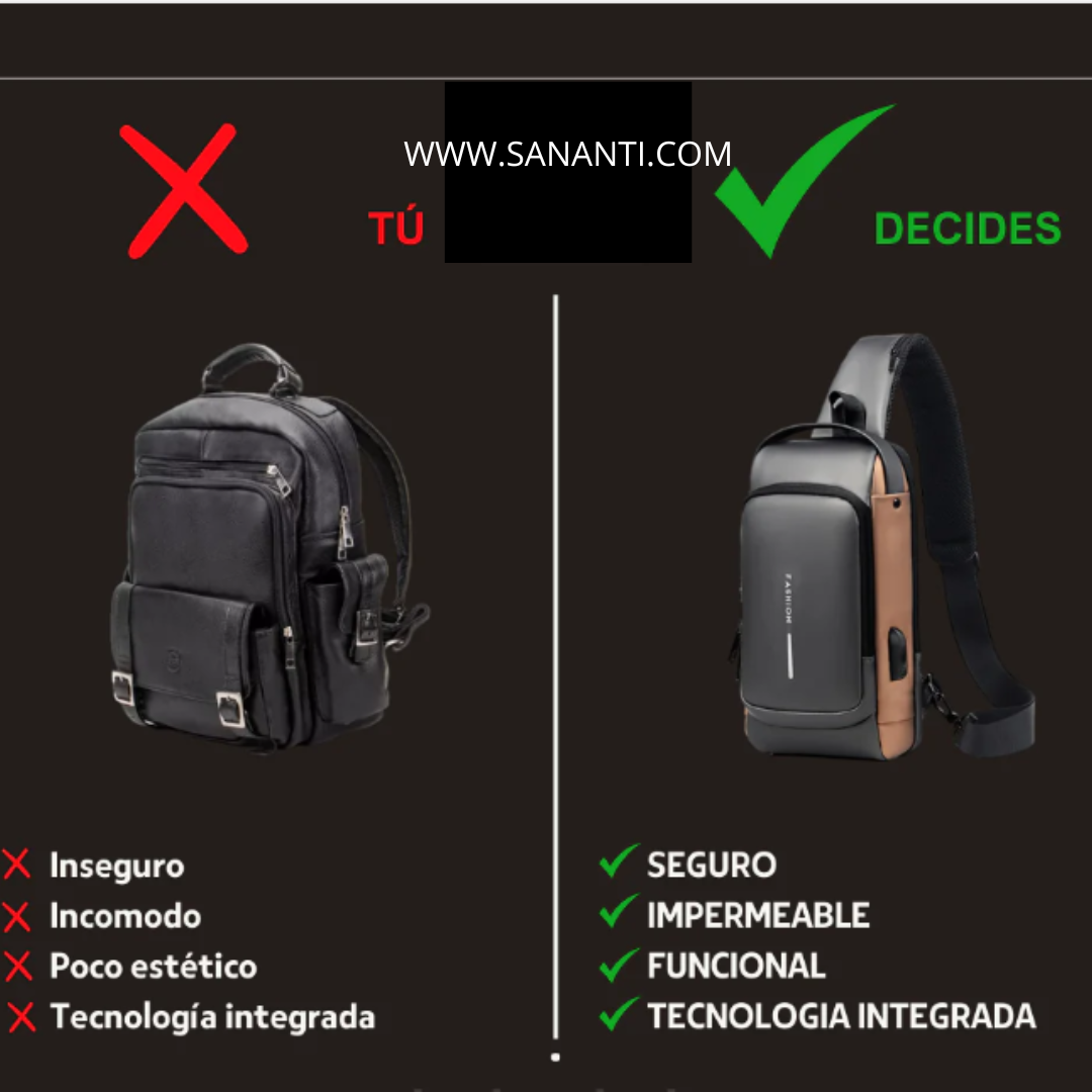 PROTEC BANA™ MOCHILA ANTIRROBO