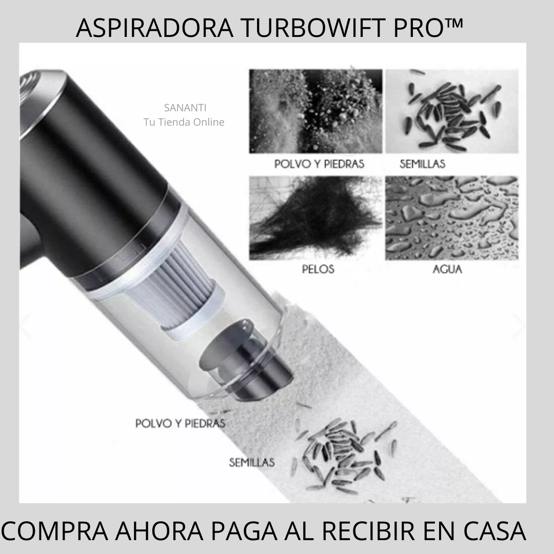 ASPIRADORA MINI TURBOWIFT PRO™