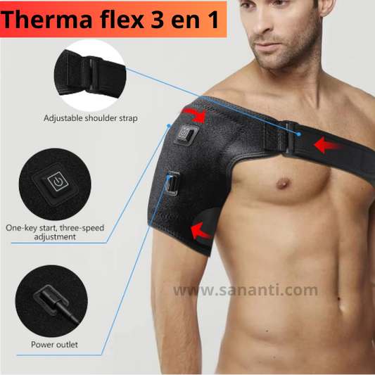 THERMA FLEX ™ ALMOHADILLA TERMICA TRES EN UNO.